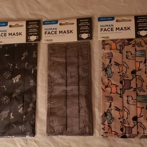 3 new face masks